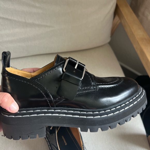 Proenza Schouler Lug Sole Buckle Oxfords - Picture 15 of 17